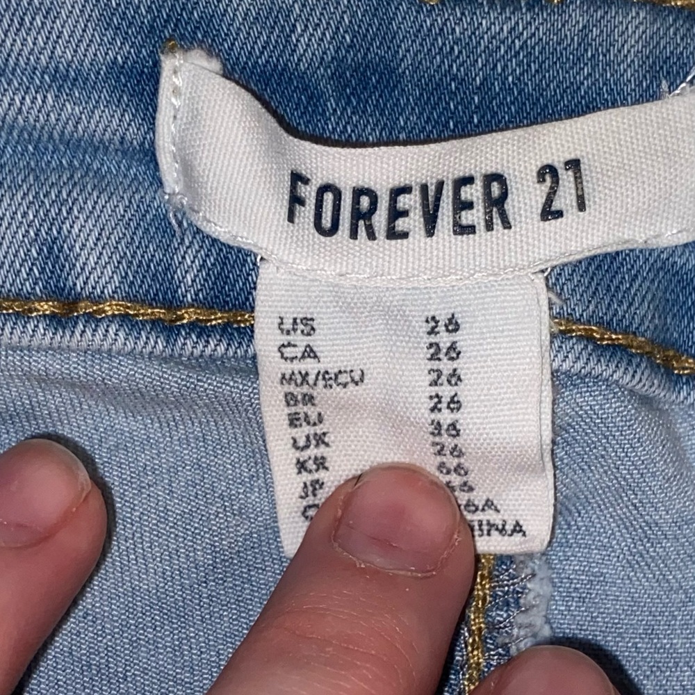 light wash jeans